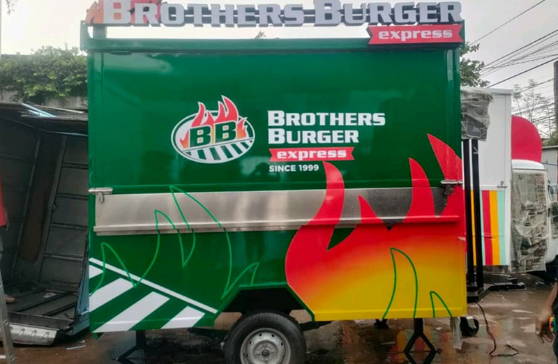 10ft Box Food Trailer