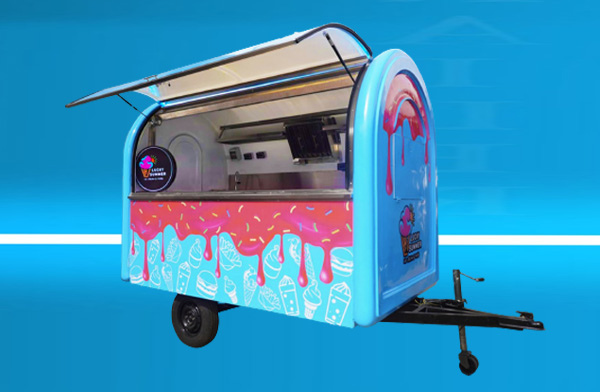 8ft Dome Type Food Trailer